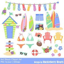 Beach Clipart Tropical Clipart Surf Clipart Summer Clipart Beach Graphics Printable Commercial Use Beach Clipart Summer Clipart Clip Art