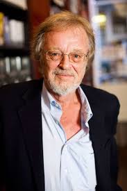 With Bernard Cornwell, who was