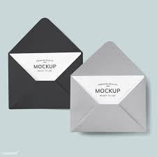 Open Envelope With A Card Mockup Free Image By Rawpixel Com Design Mockup Free Free Psd Card Mockup Free Psd