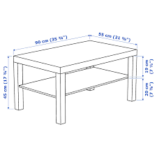 For example, you can turn such a table you need some rgay and white paint, foam brushes, dark wax and some wooden boards for the top. Lack Coffee Table White 35x22x18 Ikea