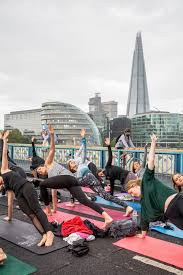 Find your zen up in the clouds at one of sky garden's morning yoga classes, which return on weekends from 24 july. Tower Of London Becomes Tower Of Yoga During Mayor S Car Free Day Shropshire Star