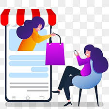 23 different stock platforms from around the world are in one place! Online Shopping Concept Flat Illustration With Two Woman Internet Clipart Digital Security Png And Vector With Transparent Background For Free Download Flat Illustration Data Visualization Design Shopping Illustration