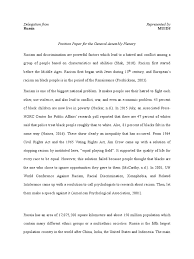 Learn how to write an amazing modern united nations position paper. Position Paper Racism Discrimination Race Relations