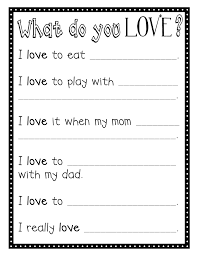 Writing Prompts I Love Pdf Valentines School Valentines Day Activities Kindergarten Valentines