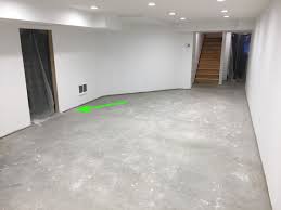 With concrete flooring, you don't have to worry about things like high heels, pet claws or furniture legs damaging its. Lvp On Uneven Basement Floor Diy Home Improvement Forum
