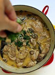 Live From L A Creamy Chicken With White Wine Mushrooms Jewhungry Recipe Kosher Cooking Kosher Chicken Recipes