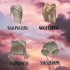 Please check back for more updates! Blonde Hair Codes Cute Blonde Hair Black Hair Roblox Blonde Hair Roblox