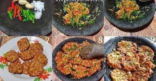 Resep cara membuat sambel ayam penyet lamongan dan solo pedas istimewa. Resep Tempe Penyet Sambal Kencur Renyah Dan Aromanya Menggugah Selera
