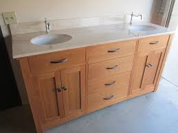 33'' h x 45'' w x 24'' d Usa Made Brogan 60 Inch Customizable Solid Cherry Wood Bath Vanity Bath Vanities Bathroom Vanity Bathroom