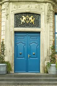 Blue Beauty Dusseldorf Germany Beautiful Doors Doors Entrance Doors