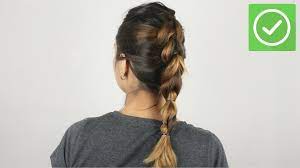 Tuto coiffures queue de cheval originale (5 idées) facile à faire ponytail hairstyles. How To Create A Pull Through Braided Ponytail With Pictures