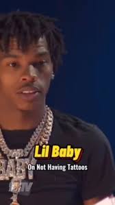 @LilBaby explains his reasons for not having any tattoos! Thoughts? 💭 ,  Win tickets 7A to see Lil Baby all week