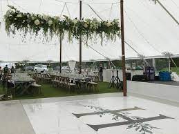 In fact, it can be a stunning focal point for your wedding decor. Flowers Hanging Tent Wedding Wisteria Flowers And Gifts