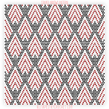 Striped Arrows Pattern Free Tapestry Crochet Pattern From