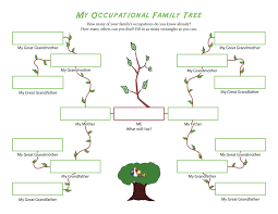 Free Family Tree Template For Occupations Free Family Tree