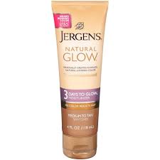 Jergens natural glow 3 days to glow moisturizer creates a color that's gradual, flawless and captivating. Jergens Natural Glow 3 Days To Glow Moisturizer Medium To Tan Skin Tones 4 Oz Inci Beauty