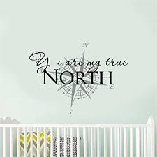 Let true north help your small business with accounting, tax and bookkeeping services. Amazon Com Lisuis Wall Stickers Art Decor Decals You Are My True North Wall Quote Easy Removal Home Kitchen