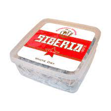 Kautabak (auch priem, snus oder mundtabak) wird speziell zubereitet, sodass er sich nicht mehr kautabak, auch priem, snus und mundtabak genannt, ist ein besonderes genussmittel, das aus. Siberia White Dry 500g Snus Snusmarkt Ch