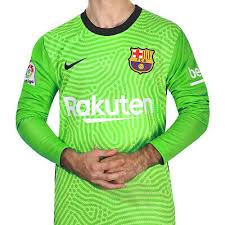 The new jersey that messi, suarez, griezmann, de jong will wear…. Nike Fc Barcelona Jersey 2020 2021 Goalkeeper Ter Stegen Football Green Ebay