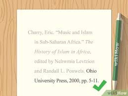 3 Ways To Cite An Article Inside Of A Book Wikihow