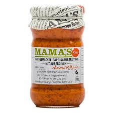 Before being mashed together into a chunky paste, the vegetables are typically roasted over a wood fire which imparts a pleasing smokiness to this sweet but tangy relish, making it the perfect accompaniment to grilled. Mama S Hausgemachter Scharfer Ajvar Domaci Hier Kaufen