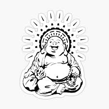 Buddha Stickers Redbubble In western culture, the laughing buddha is probably the most widely recognizable and used. redbubble