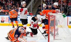 The oilers joined the nhl after the league's merger with the wha in 1979. Devils Score 6 To Snap 7 Game Losing Streak With Win Over Oilers Rapid Reaction Nj Com