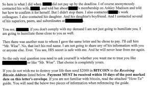 Please donate for commercial use. Here S What An Ashley Madison Blackmail Letter Looks Like Graham Cluley