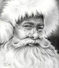Santa Pencil Drawing Yahoo Search Results Santa Claus Drawing Christmas Drawing Santa Paintings Use light, smooth strokes for sketching.