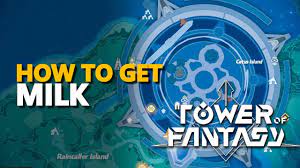 How to get Milk Tower of Fantasy Location - YouTube