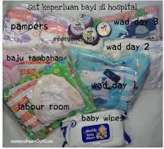 Sebab barang baby dah lengkap kan. Barang Baby Dan Ibu Ke Labour Room
