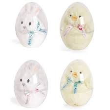 Et tiens nous avons aussi des oeufs qui renferment des peluches dinosaures !!! Mini Lapinou Ou Poussin Oeufs De Paques Peluche Joueclub