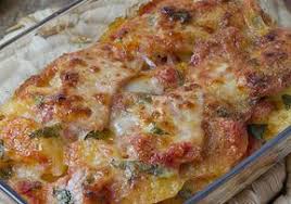 Gratin De Pommes De Terre A La Sauce Tomate Ww En 2020 Gratin Pomme De Terre Recettes De Cuisine Gratin De Pommes