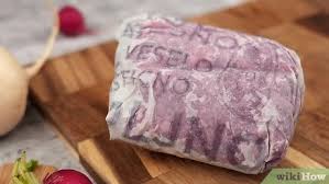 Keep an eye on the meat; 3 Ways To Defrost Ground Beef Wikihow
