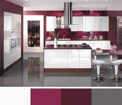 Red may bring up ideas for you of fire engines and red lipstick, but you probably might shy away from it when Interesting Color Scheme For Entertaining Side Modern Kitchen Interiors Modern Kitchen Design Free Kitchen Design