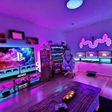 un sabado tranquilo en tu rincon favorito computer gaming room gamer room decor game room decor
