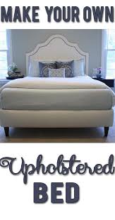 For most platform beds, you can make do with a mattress and no box spring. How To Make Your Own Diy Upholstered Bed Complete Guide With Materials Costs And Step By Step Instructions Diy Upholstered Bed Home Decor Diy Platform Bed