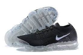 Nike Air Vapormax Flyknit 2 Black White Running Shoes For Men Nike Air Nike