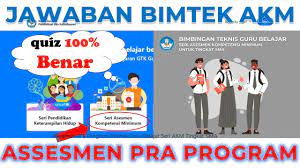 Check spelling or type a new query. Pembahasan Quiz Asesmen Pra Program Bimtek Guru Belajar Seri Akm Tingkat Sma Youtube