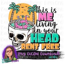 Head Rent Free PNG - Etsy