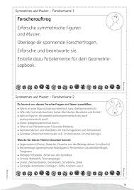 Die vorlagen eignen sich gut, um auch selbst zahlen einzutragen und mengen von zahlen zu markieren. Grundschule Unterrichtsmaterial Mathematik Geometrie Mein Lapbook Symmetrien Und Muster