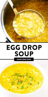 The Best Egg Drop Soup Gimme Some Oven Recipe Egg Drop Soup Recipes Soup Recipes