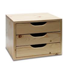 Yiwu jiahe houseware co., ltd. Universal Schubladenbox Holz Holzbox Sb3 Mit 3 Schubladen Stabilo Mehr Als Nur Baumarkt