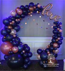 Purple Black And Gold Balloon Arch Love Organic Wedding Balloon Circle Arch Wedding Balloons Birthday Balloon Decorations Balloons