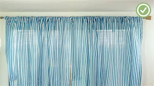 They come in a longer length but i knew i wanted to add some detail to them anyway so i saved about $10 so, with a few adjustments and using what i had, i have a custom pair of blackout panels for under $25! 3 Simple Ways To Fold Curtains That Are Too Long Wikihow