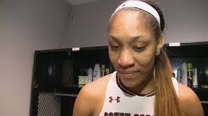A'ja Wilson Post Quinnipiac