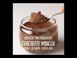 The basic recipe for aquafaba meringues is aquafaba to sugar somewhere in. Fluffy Vegan Chocolate Mousse With Aquafaba Lazy Cat Kitchen