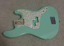 Even if he's not the most technical bassist in the world he certainly comes up with some creative stuff. Fender Mark Hoppus Signature Bass Body 2001 Surf Green Mike Reverb