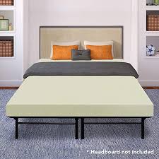 Best Price Mattress 6 Memory Foam Mattress And 14 Premium Steel Bed Frame Foundation Set Full Re Bed Frame Sets Steel Bed Frame 12 Inch Memory Foam Mattress