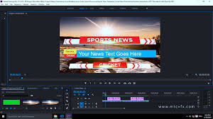 Presets are a collection of settings: Download Free Cricket News Adobe Premiere Template Mtc Tutorials